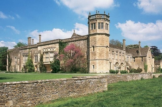 Lacock Abbey seen across its lawn